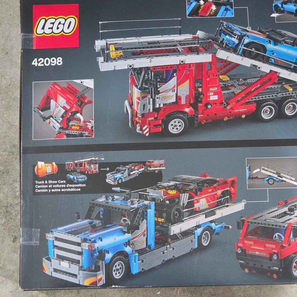 LEGO Technic Car Transporter 42098 Kids New 2-in-1 2493 Pcs 42098